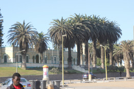 Swakopmund is 170 miles west of Windhoek, Namibia's capital, and situated in the Namib Desert.