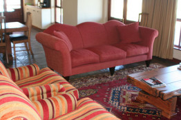 You will find many comfy couches to curl up with a book or take a catnap.