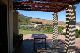 Enjoy fascinating shadow patterns on the southern views from the cottage.