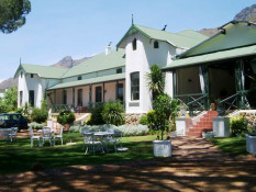 Located in the quaint community of Riebeek West, this 16-room luxury hotel and restaurant looked like a great romantic hideaway. It is only an hour's drive from Cape Town but certainly not on the usual tourist routes. (<a href="http://www.riebeekvalleyhotel.co.za">www.riebeekvalleyhotel.co.za</a>)

As many know, the Cape was settled by the Dutch starting in 1652, and supplemented by French Huguenots, commencing in 1688. Almost all early Europeans were Calvinists, and the N.G. Church is the dominant Afrikaaner church in most communities, large and small. Sundays are for families, and even though most farmers in this area are winegrape growers, virtually no winery is open for business on Sundays.