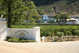 Nestled between towering mountains in the beautiful Cape Winelands lies the magnificent Franschhoek Valley. This is the food and wine heartland of South Africa, where splendid wines are grown and top chefs create international cuisine. In the Franschhoek Valley, you will find breath-taking scenery, warm hospitality, world class cuisine and the finest wines. We at Silkbush feel especially close to Rickety Bridge Winery which is in the heart of the Franschhoek Valley, as they have been purchasing Shiraz grapes from us for several years to make their award winning wines. We understand we are about 40% of their blend. The Rickety Bridge Winery is completely charming and the restaurant superb; we at SILKBUSH highly recommend a visit www.ricketybridgewinery.com (<a href="http://www.ricketybridgewinery.com">www.ricketybridgewinery.com</a>) .